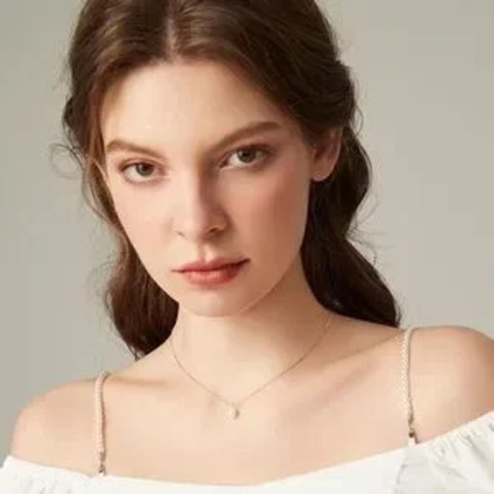 Gold Plated 925 Sterling Silver Freshwater Pearl Pendant Necklace Gift - Picture 3 of 5